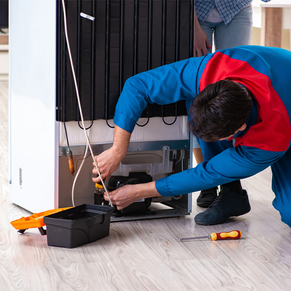 how much do you charge for refrigerator repair services in River Pines CA